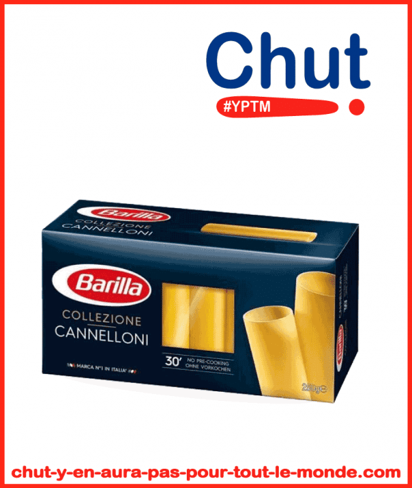 Pate barilla-cannelloni- Toutes références