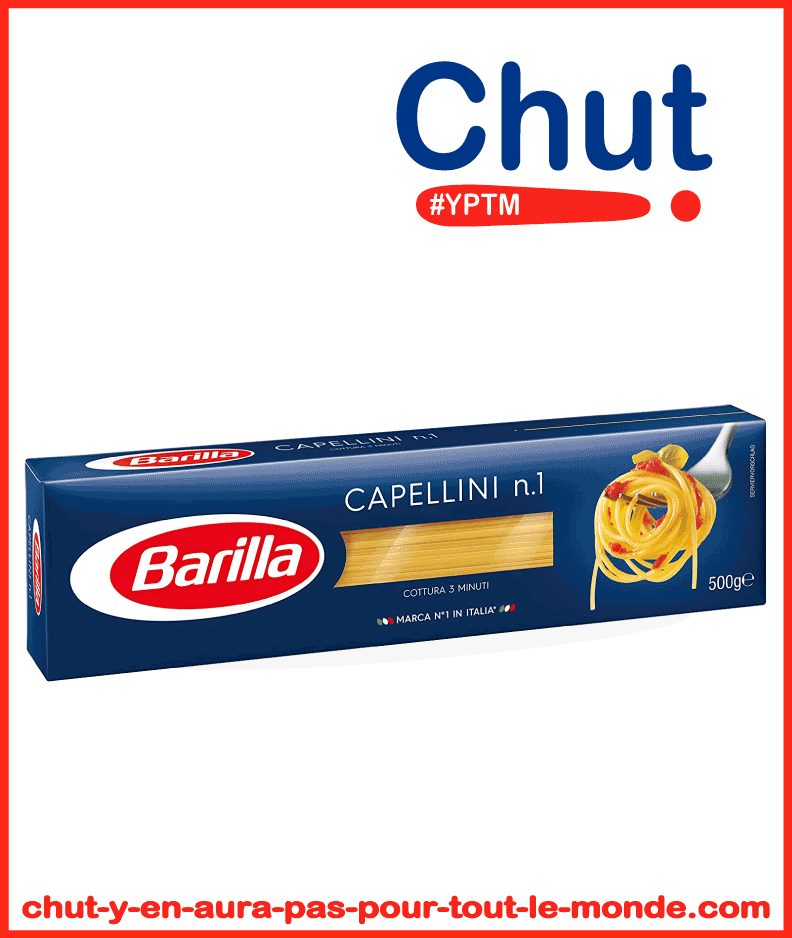 Pate Barilla-capellini-Toutes références
