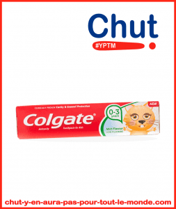 Colgate dentifrice 0-3 ans