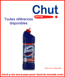 Produit d'entretient pour les toilettes Domestos toutes références