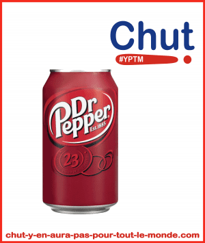 Cannette Dr Pepper Toutes références
