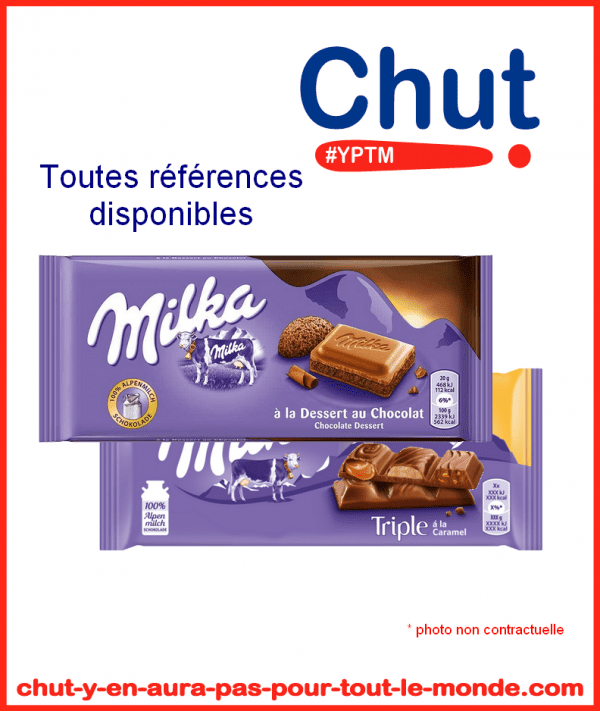 Milka chocolat Toutes références